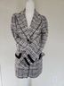 Maurices Checkered-gingham Black White Blazer Size S - photo 8