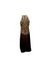 Jkara Black Gold Cocktail Dress Size 6 - photo 3