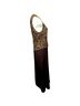 Jkara Black Gold Cocktail Dress Size 6 - photo 2