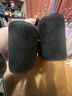 Clarks 100% Suede Black Wedges Size 11W - photo 6