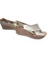 Clarks 100% Leather White Ivory Wedges Size 11W - photo 2