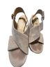 Clarks 100% Suede Tan Wedges Size 11 - photo 1
