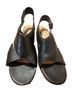 Clarks 100% Leather Black Wedges Size 11W - photo 1