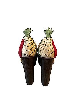 Charlotte Olympia Banana Is My Business Multicolor Fruit Platform Heels (view 2)