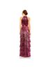 Mac Duggal 100% Polyester Pink Purple Cocktail Dress Size 6 - photo 4