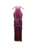 Mac Duggal 100% Polyester Pink Purple Cocktail Dress Size 6 - photo 1