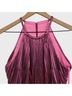 Mac Duggal 100% Polyester Pink Purple Cocktail Dress Size 6 - photo 5