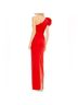 Mac Duggal 100% Polyester Red Cocktail Dress Size 4 - photo 5