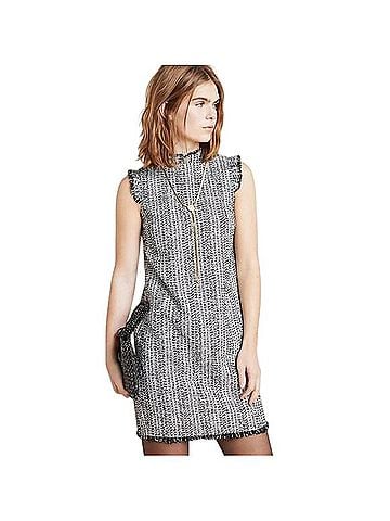 Anthropologie Eri & Ali Tori Textured Shift Dress Casual Dress (view 1)