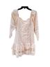 LoveShackFancy Floral Ivory White Cocktail Dress Size 6 - photo 3