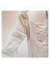 LoveShackFancy Floral Ivory White Cocktail Dress Size 6 - photo 9