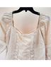 LoveShackFancy Floral Ivory White Cocktail Dress Size 6 - photo 5