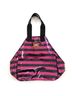 Pink Stripes Pink Black Tote One size - photo 6