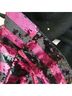 Pink Stripes Pink Black Tote One size - photo 3