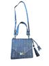 Brahmin Blue Leather Crossbody Bag One size - photo 1