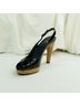 Stuart Weitzman Black Tan Heels Size 7 1/2 - photo 5