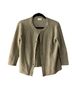 TSE Print Tan Cashmere Cardigan Size XS - photo 1