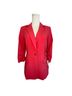 Calvin Klein Solid Pink Orange Blazer Size 4 - photo 1