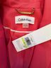 Calvin Klein Solid Pink Orange Blazer Size 4 - photo 3