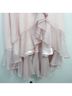 Mac Duggal 100% Polyester Polka Dots Pink Gold Cocktail Dress Size 6 - photo 7