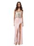Atoir 100% Polyester Pink Silver Cocktail Dress Size XS - photo 1