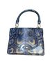 Stuart Weitzman Snake Print Blue Crossbody Bag One size - photo 1