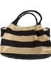 Kate Spade New York Stripes Black Ivory Satchel One size - photo 2