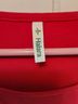 Halara Solid Red Casual Dress Size S - photo 3