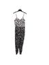Rules of Etiquette Graphic Black White Jumpsuit Size M - photo 1