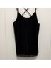 Chelsea28 100% Silk Black Tank Top Size S - photo 6