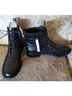 Sam Edelman Animal Print Black Ankle Boots Size They seem to run a bit big. my size but too roomy - photo 4