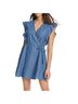 Ella Moss Blue Casual Dress Size L - photo 7
