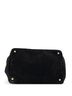 Prada 100% Canvas Plain Black Canapa Convertible Tote Canvas Medium One size - photo 2
