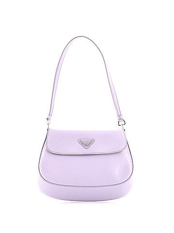 Prada Cleo Flap Shoulder Bag Spazzolato Leather Small (view 1)