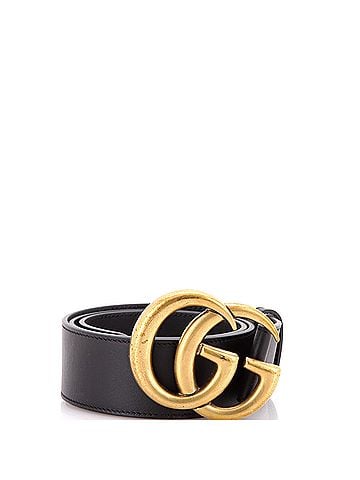 Gucci GG Marmont Belt Leather Wide (view 1)