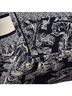 Christian Dior 100% Canvas Plain Blue Book Tote Embroidered Canvas Medium One size - photo 6