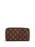 Louis Vuitton 100% Coatead Canvas Brown Zippy Wallet Monogram Canvas One size - photo 1