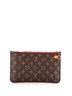Louis Vuitton 100% Coatead Canvas Brown Neverfull Pochette Monogram Canvas Large One size - photo 4