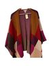 Coldwater Creek Color Block Red Purple Wrap One size - photo 1