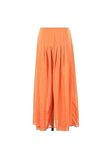 Maeve Anthropologie Zocalo Creamsicle Maxi  Casual Skirt (view 1)