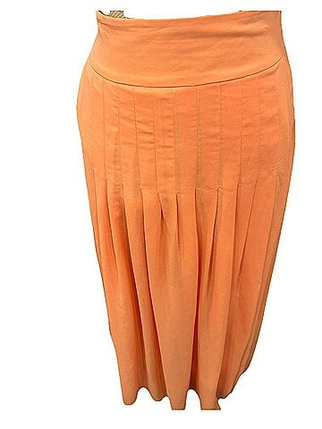 Maeve Anthropologie Zocalo Creamsicle Maxi  Casual Skirt (view 2)