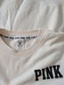 Pink Solid Ivory Sweatshirt Size M - photo 3