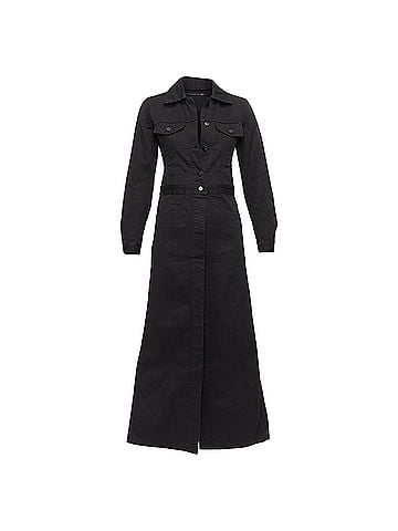 Maison Margiela Maison Margiela Line 6 Cotton Carpenter Midi Dress (view 1)
