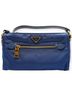 Prada 100% Nylon Blue Prada Blue Nylon Shoulder Bag - '10s One size - photo 1