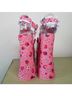 Dolls Kill Floral Pink Heels Size 8 - photo 4