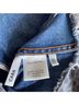 GRLFRND 100% Cotton Animal Print Gray Denim Jacket Size XS - photo 6