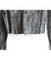 GRLFRND 100% Cotton Animal Print Gray Denim Jacket Size XS - photo 3