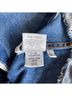 GRLFRND 100% Cotton Animal Print Gray Denim Jacket Size XS - photo 7