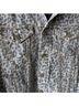 GRLFRND 100% Cotton Animal Print Gray Denim Jacket Size XS - photo 5