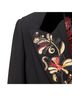 ETRO 100% Wool Black Etro Embroidered Blazer - '10s Size 6 - photo 6